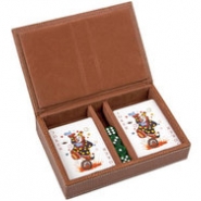 Дорожный игровой набор: 2 колоды карт, кости