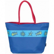 Пляжная сумка, синяя