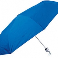 Зонт складной механический, синий
