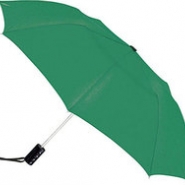 Зонт складной полуавтоматический, зеленый