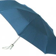 Зонт складной с автоматической системой открывания и закрывания, синий