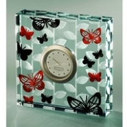 Квадратные часы Трели бабочек