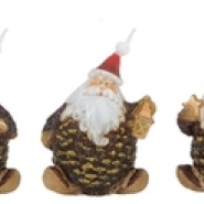 Свеча Снеговик - Шишка(3 вида)